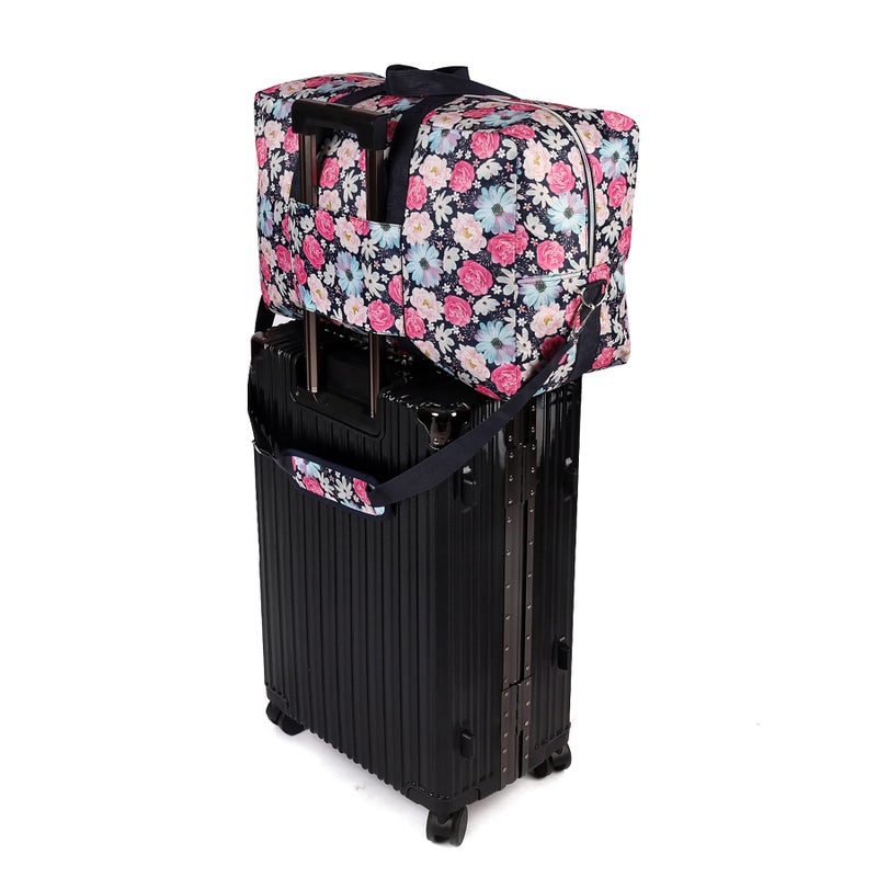 Lyf 22" Foldable Large Travel Duffel Duffle Bag Sports Gym Tote Bag For Women Overnight Carryon Weekend Bag Shoulder Bag Water Resistant (koala) - Image 3